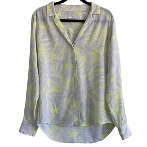 Equipment Button Down Silk Blouse Casual Women's Size L NWT